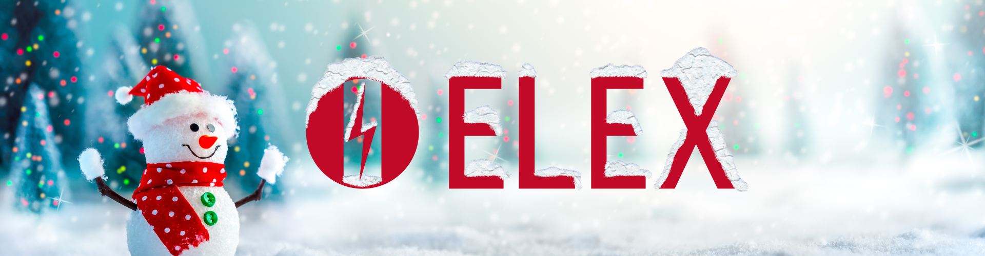 ELEX Schneemann mit Logo